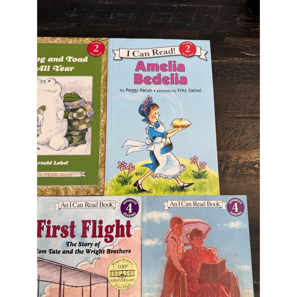 I Can Read Books Lot of 7 Frog and Toad Amelia Bedelia Levels 2 3 4 Kids Reading